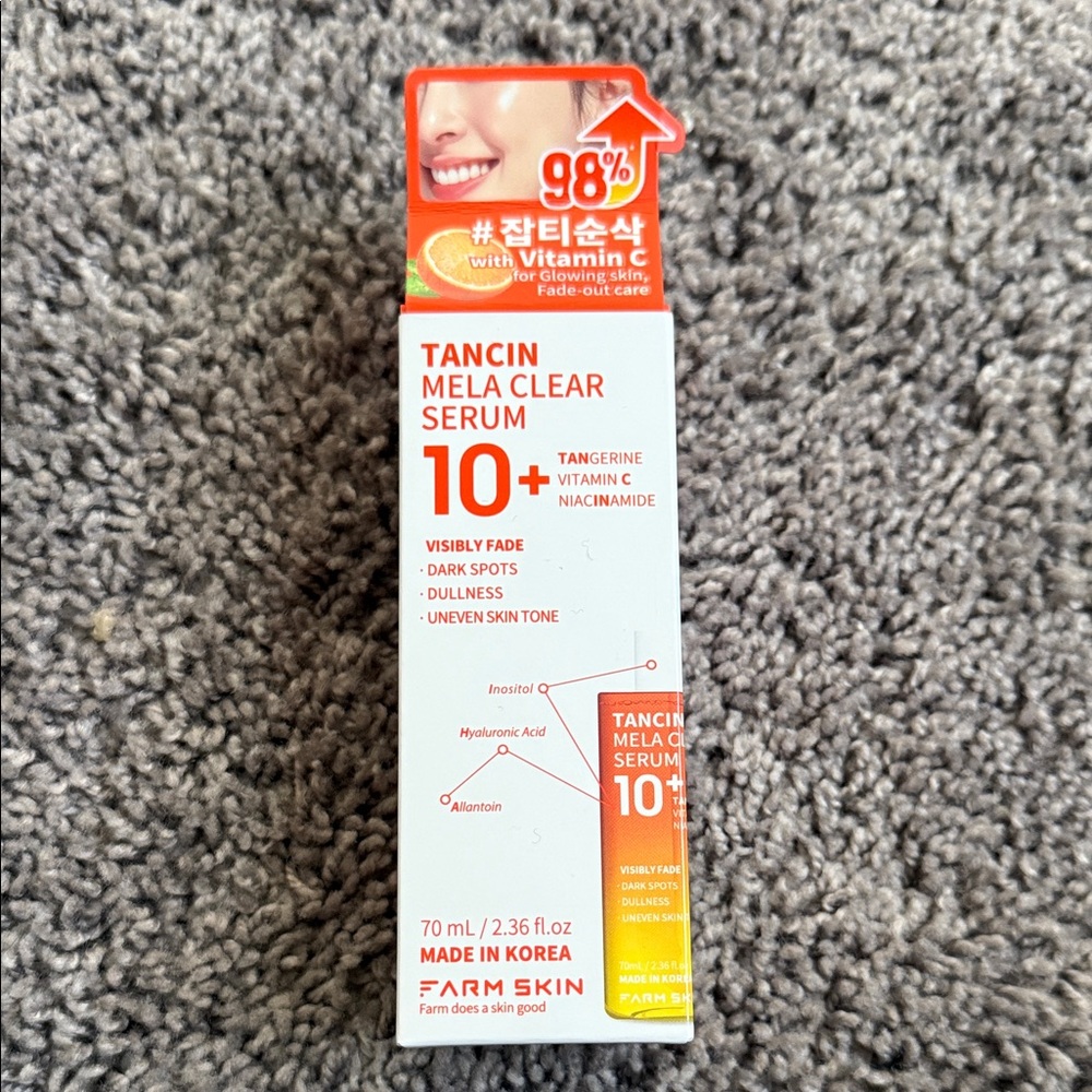 Tancin Mela Clear Serum - Orange